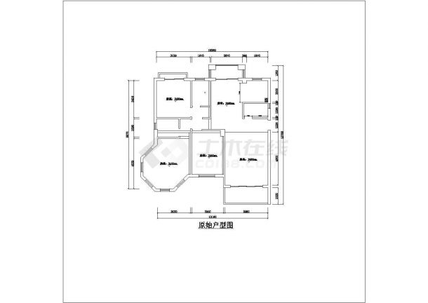 某现代标准型家庭装修节点详细设计方案施工CAD图纸-图二
