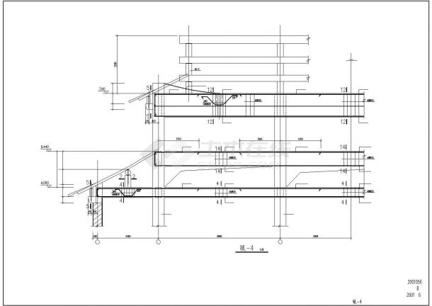 天王殿建筑结构施工图纸（含设计说明、目录、门窗表)-图二