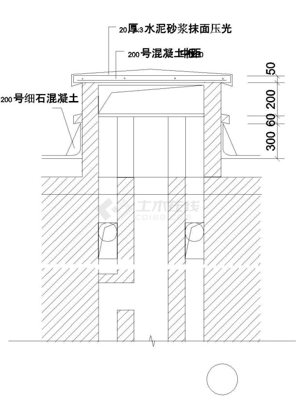 杭州市西湖区某高档私人别墅节点部分建筑设计CAD施工图-图一