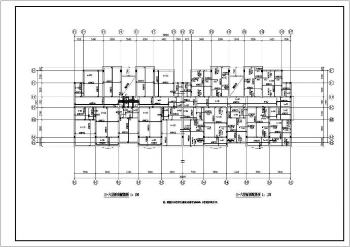 某砖混结构五层住宅楼设计cad全套建筑施工图（含设计说明）_图1