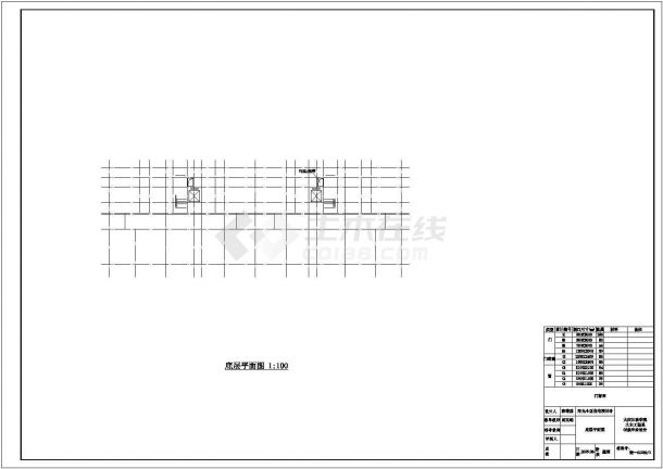 6000平米左右14层剪力墙结构住宅楼全套建筑结构设计CAD图纸-图二