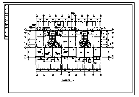 五层别墅建筑施工cad图(含两套设计图，共十八张)-图一