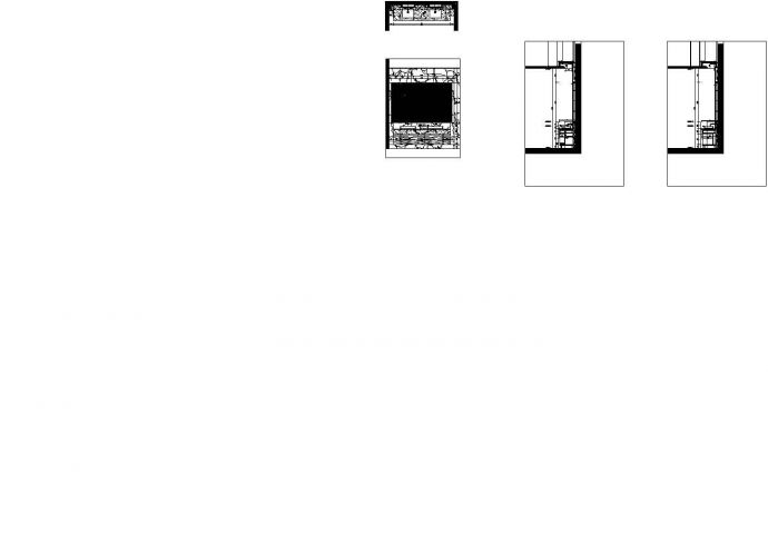 某现代标准房间台盆柜大样装修详细设计施工CAD图纸_图1