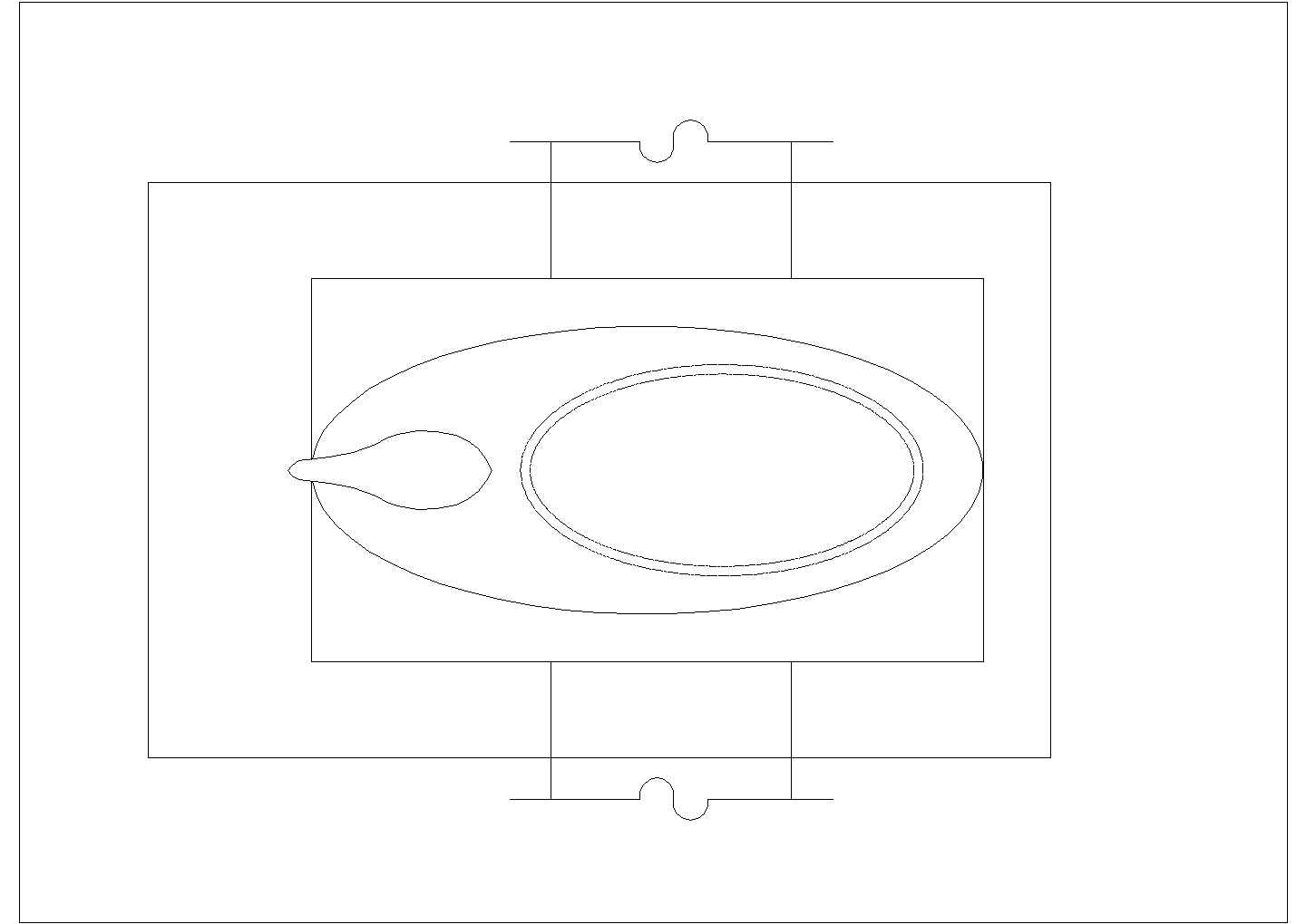 某景观广场小品水池雕塑设计cad建筑施工图（甲级院设计）