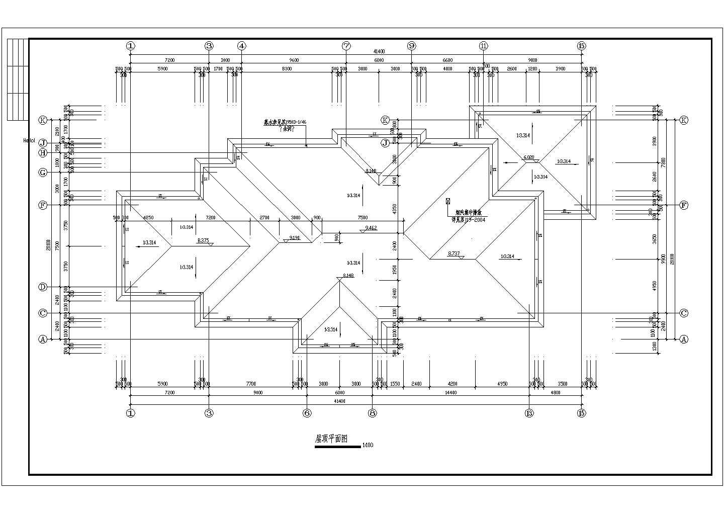 某4班2层精品幼儿园设计cad全套建筑施工图