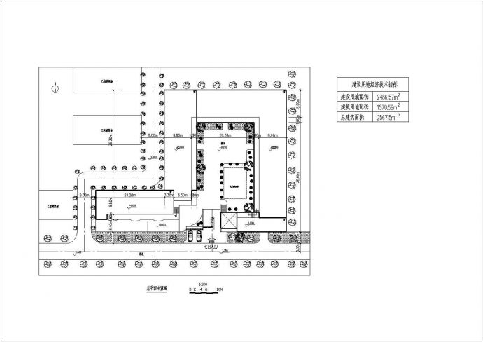 某11班 2层2567.5平米幼儿园设计cad详细建筑施工图_图1
