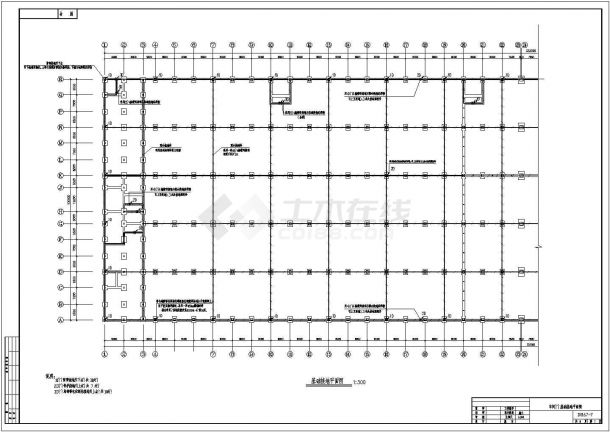 某单层钢结构厂房配电设计cad全套电气施工图（含设计说明）-图二