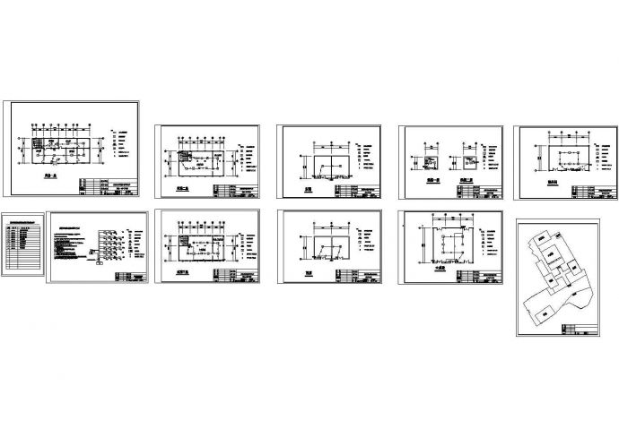 某现代标准大型博物馆消防报警系统详细设计施工CAD图纸_图1