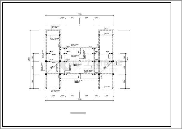 某三层带车库层别墅设计cad全套建筑施工图（含结构设计）-图一