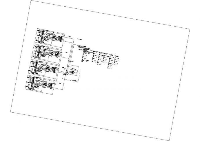 某大型停车场设计cad全套施工图纸（含设计说明）_图1