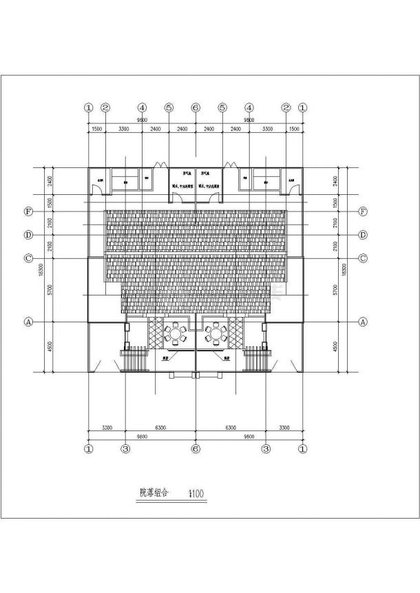 某二层砖混结构新农村住宅设计cad建筑方案图纸（含设计说明）-图一
