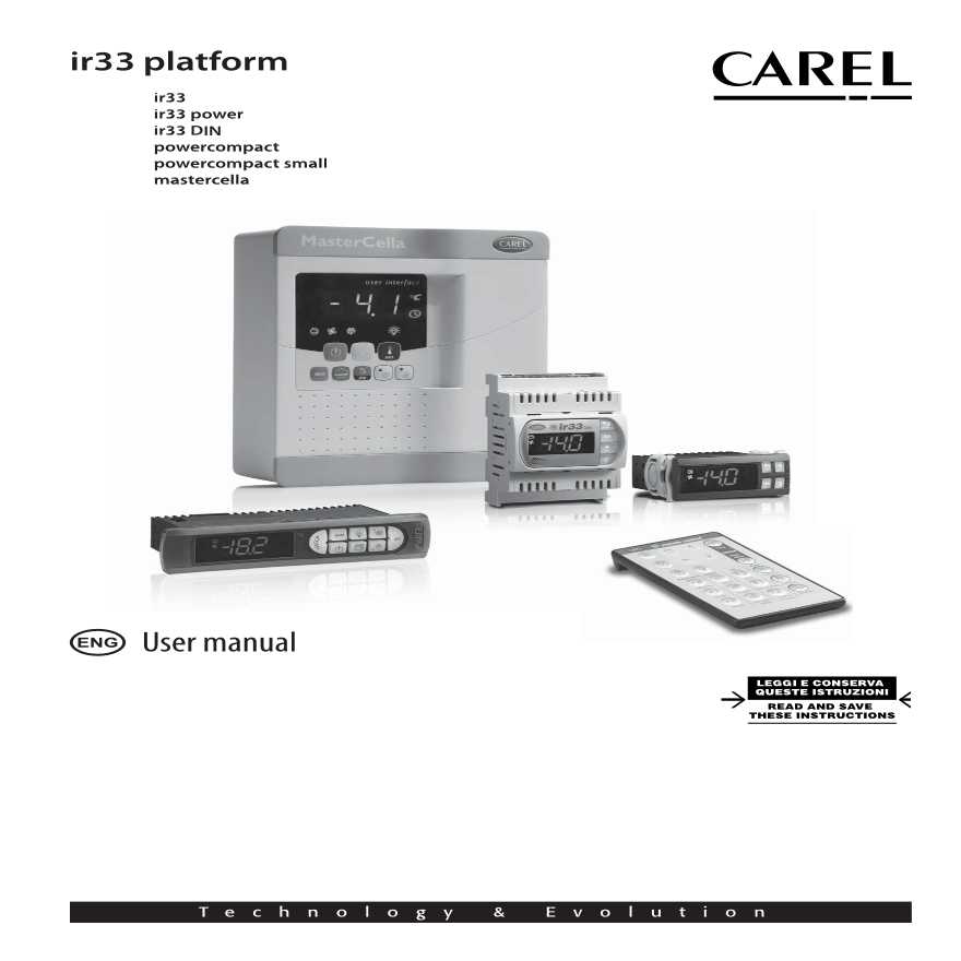 卡乐温度控制器ic33中午、英文-图一