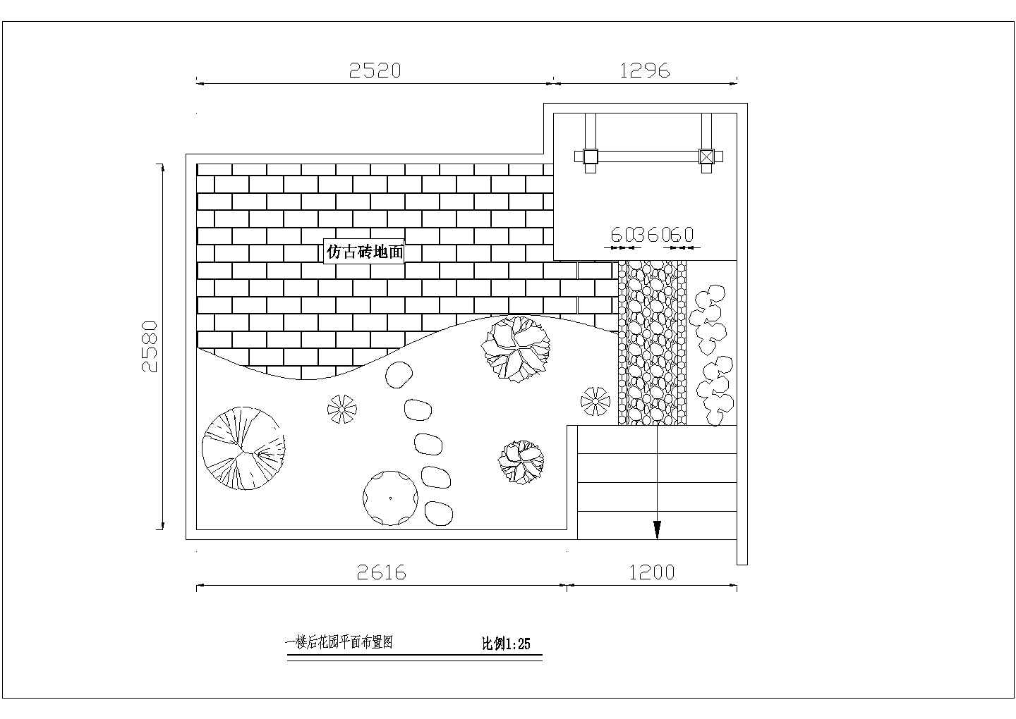 某私人别墅屋顶花园及庭院景观设计cad全套施工图纸（甲级院设计）