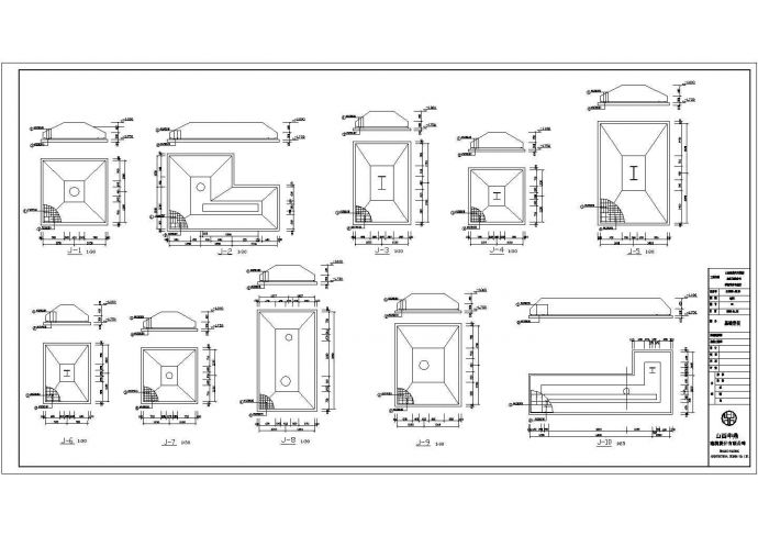 某汽车贸易城钢结构设计cad全套施工图（含设计说明）_图1