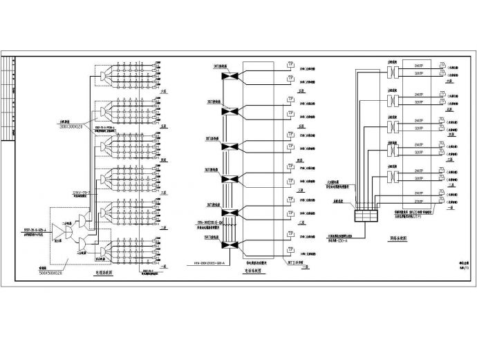 某六层框架结构学生公寓楼配电设计cad全套电气施工图（含设计说明，含弱电设计）_图1