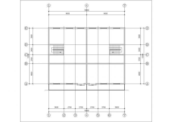宜春市某小区320平米2+1层砖混单体别墅CAD建筑设计图纸（含阁楼）_图1
