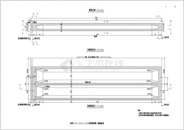 某长江路大桥（桁架拱桥）设计cad全套施工图【含设计说明，89个CAD文件 】-图二