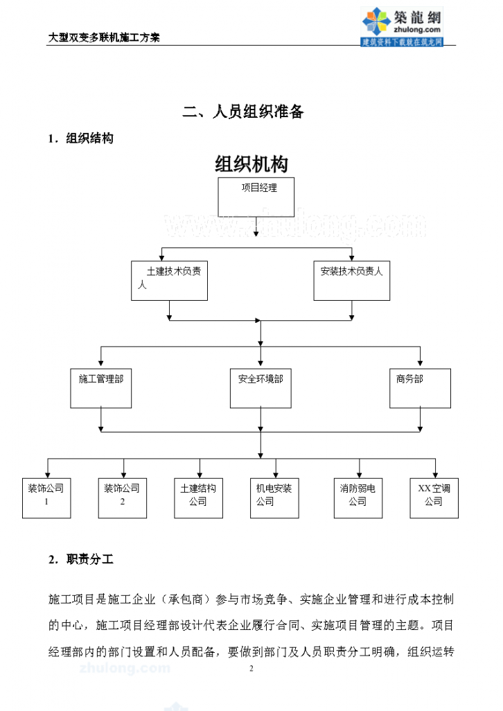 某研究所科研楼多联机施工 方案-图二