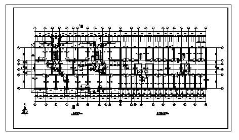 六层带地下室住宅建筑施工cad图，共九张-图一