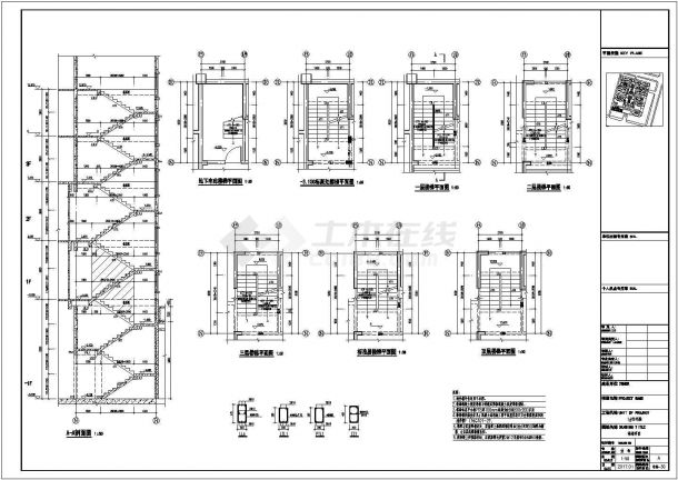 [河南]某25层剪力墙结构住宅楼设计cad全套结构施工图（含设计说明）-图二