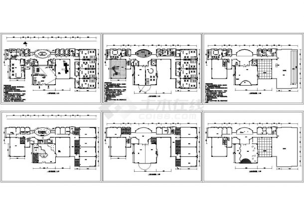 苏州市吴江区某高档幼儿园平面建筑设计CAD施工图-图一