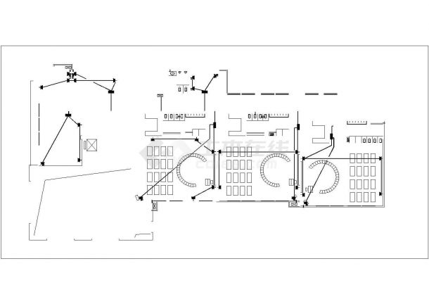 宁波某社区幼儿园3600平米3层框架教学楼全套电气系统CAD设计图纸-图一