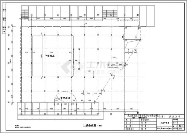 某三层轻型钢屋架结构宾馆设计cad全套建筑施工图（含设计说明，含结构设计）-图一