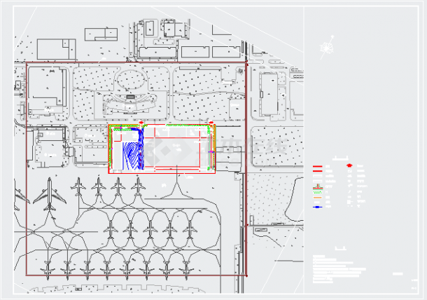 机库料仓室外工程设计图纸2021-图二