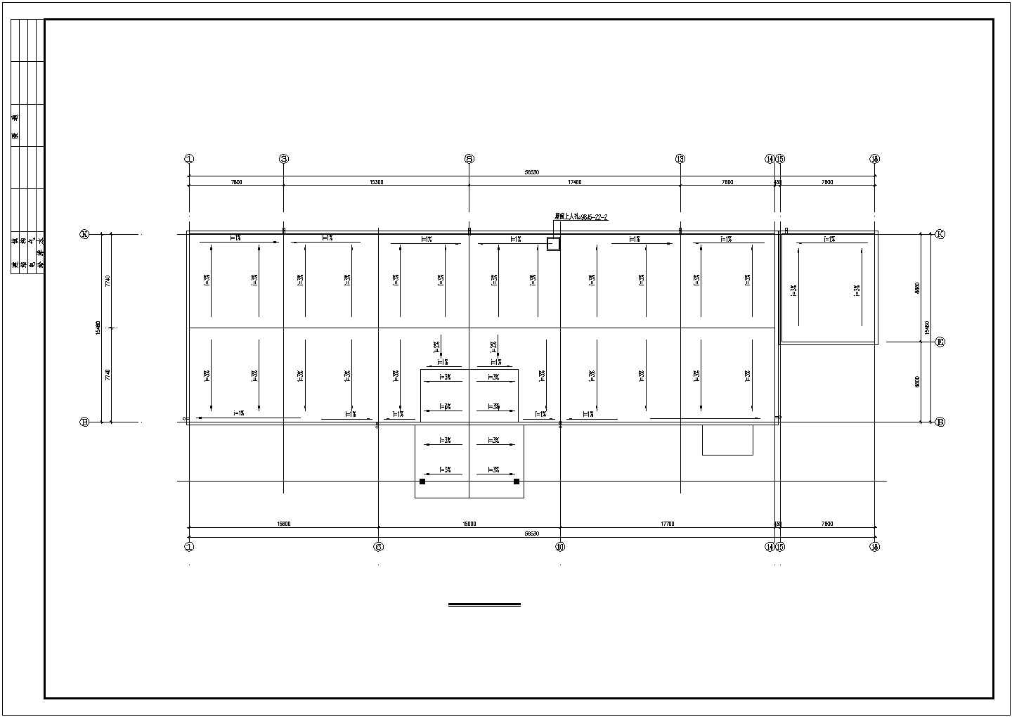 南昌市某商业街1700平米2层框混结构洗浴中心全套建筑设计CAD图纸