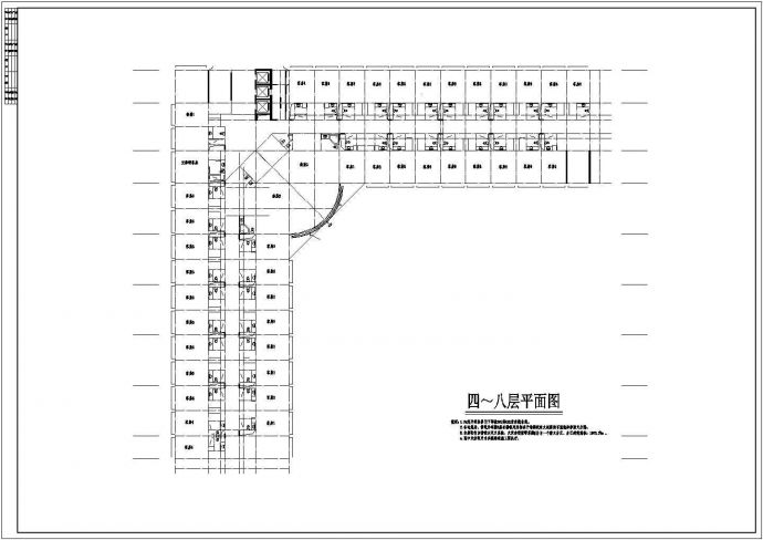 重庆市某临街2.3万平米9层框剪结构商业综合楼全套建筑设计CAD图纸_图1