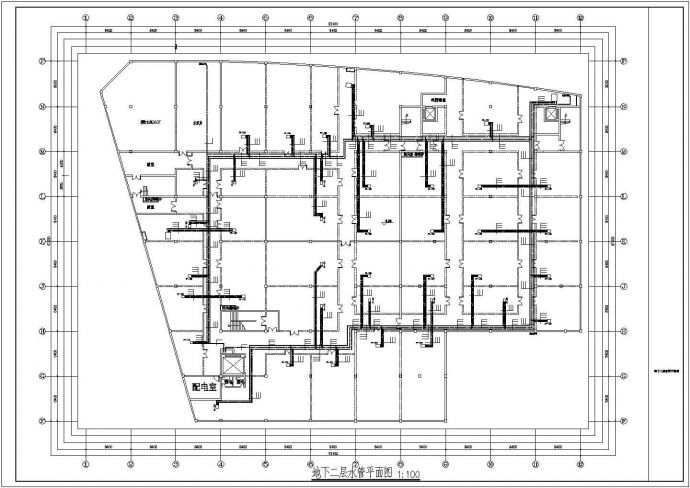 [广东]建材商贸城空调系统设计施工图（含CAV系统图）_图1