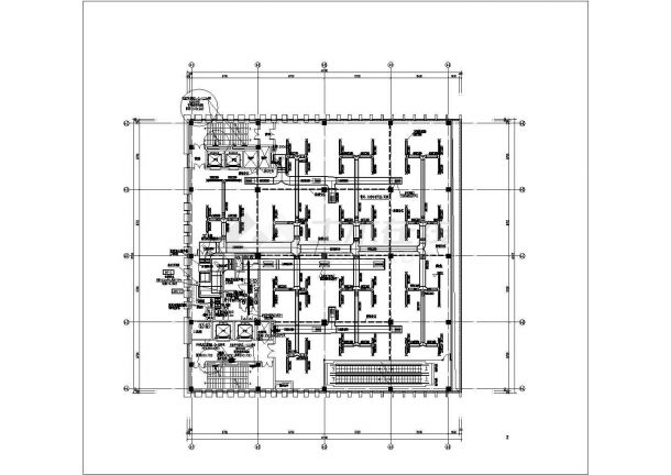 [辽宁]某四层商场及车库空调防排烟系统设计施工图纸-图二