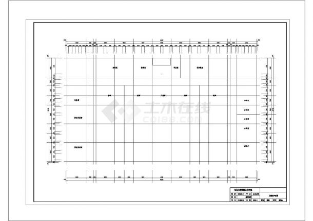 土木工程毕业设计_土木工程毕业设计_ 6447.74平米，五层框架高中教学楼（计算书、建筑、结构图）CAD图纸-图二