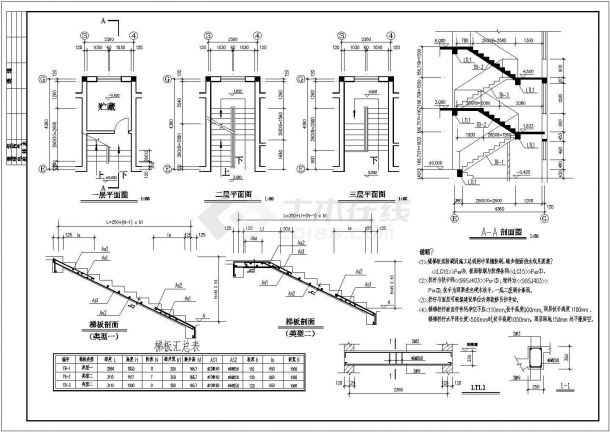 某地区双联高档别墅建筑详细设计方案施工CAD图纸-图二