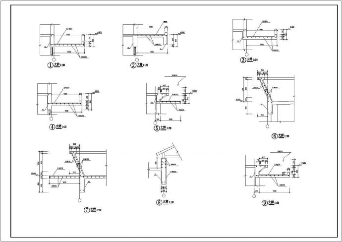厂房设计_某厂房办公大楼建筑结构详细设计施工方案CAD图纸_图1