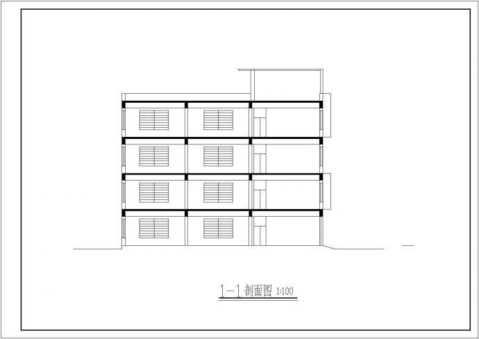 某车间和修理车间建筑详细设计施工方案CAD图纸_图1