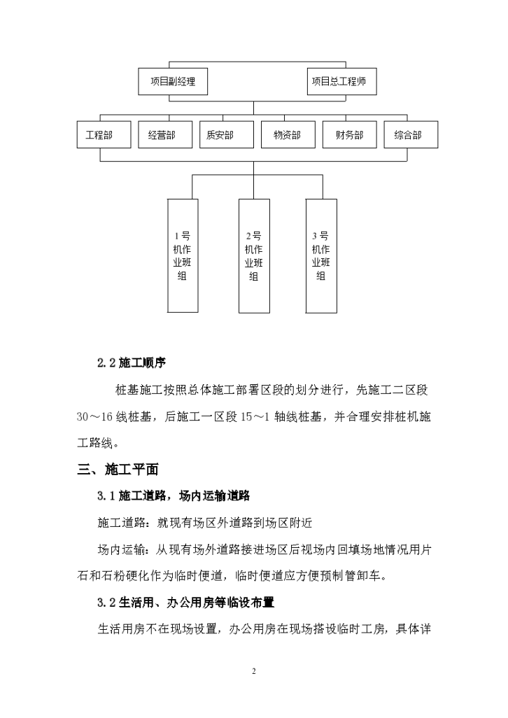 某机械加工车间桩基施工设计方案-图二