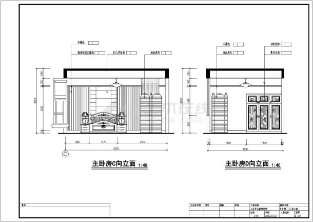 某地区经典宝石E型别墅建筑结构设计方案施工CAD图纸-图二