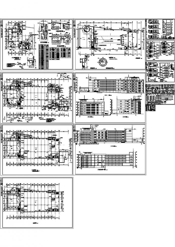 某经典标准嘉士达制衣厂建筑设计施工CAD图纸_图1