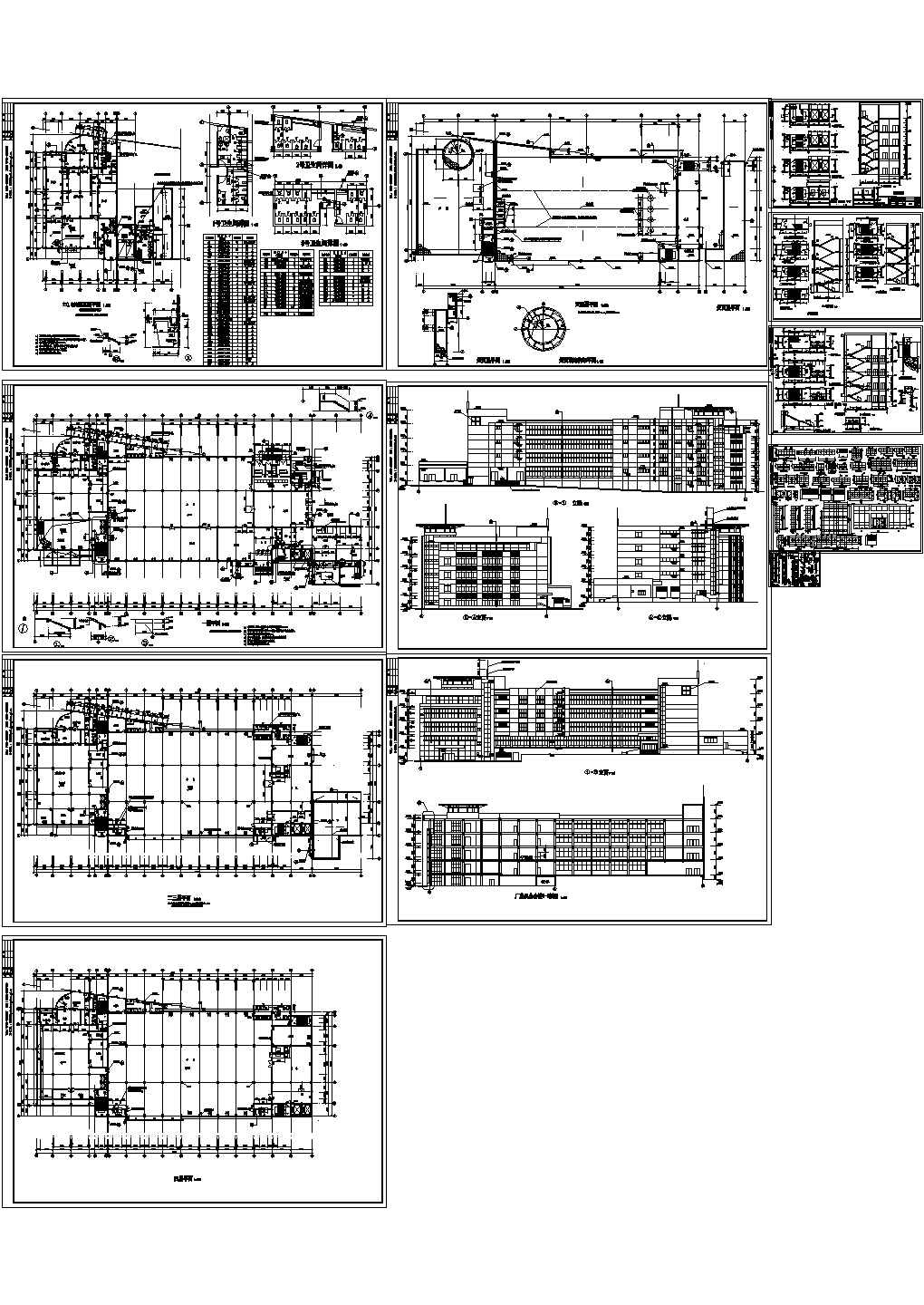 某经典标准嘉士达制衣厂建筑设计施工CAD图纸