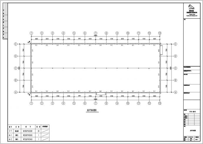 某经典标准中石化一建公司二期工程设计施工CAD图纸_图1