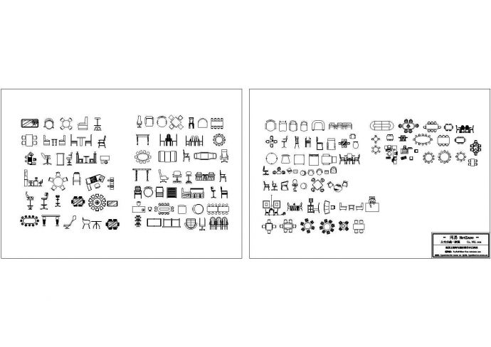 CAD建筑常用装饰门大样图.dwg_图1