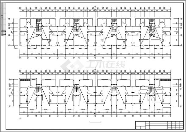 六层住宅-电气施工全套图纸设计-图二
