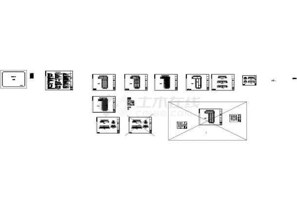 某现代标准型冠辉公司钢结构方案设计详细施工CAD图纸-图一