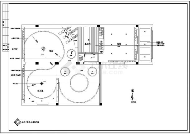 别墅精装修图全套施工图纸.dwg-图二