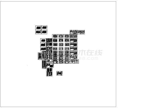 二十六层商业综合楼全套电气施工全套图纸设计-图一