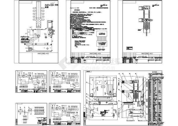 VAN31断路器原理CAD平面图纸-图一