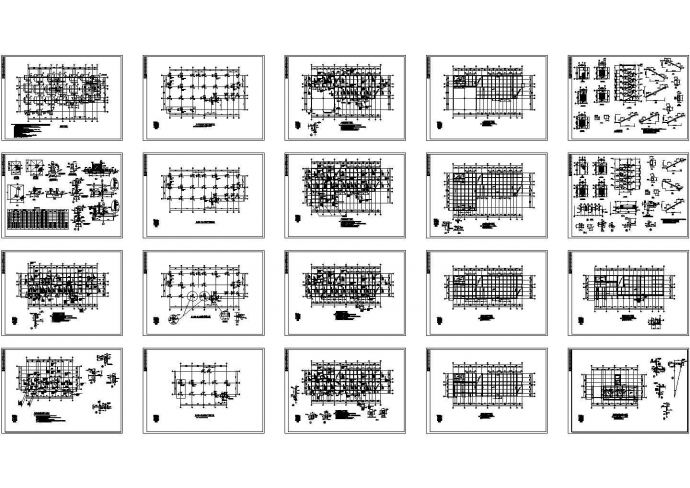 办公楼设计_某标准现代办公楼建筑结构全套设计详细施工CAD图纸_图1
