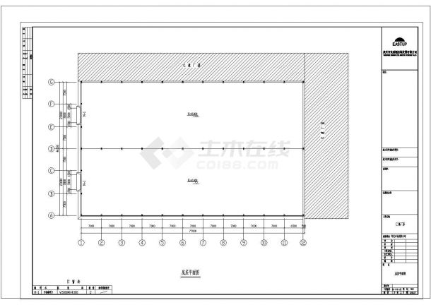 某标准现代华艺石材方案设计详细施工CAD图纸-图二