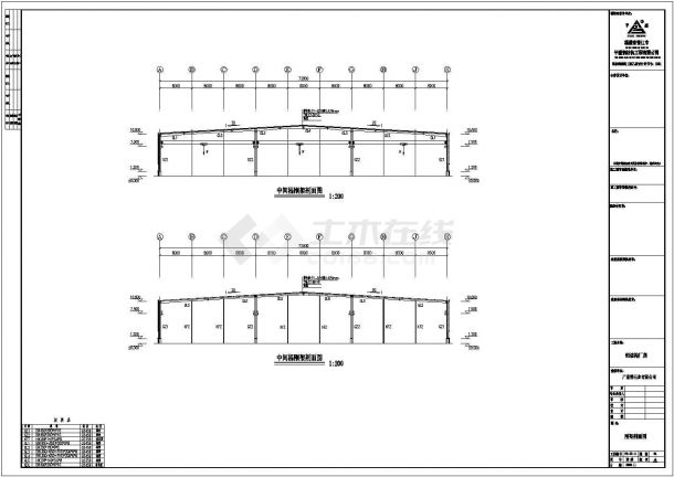 某标准现代广泰翔一期工程设计详细施工CAD图纸-图二